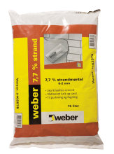 Weber strandmørtel 7,7% - 15 liter